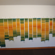 The Tempestry Project’s Deception Pass Collection (from 1950 on the left to 2016 on the right) on display at the Museum of Northwest Art’s Surge exhibit.